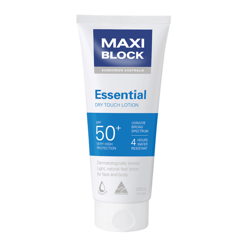 Maxiblock Essential Sunscreen SPF 50 Plus Very High Protection 200ML