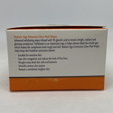 REDWIN Age Glow Peel Wipes 25 Pack