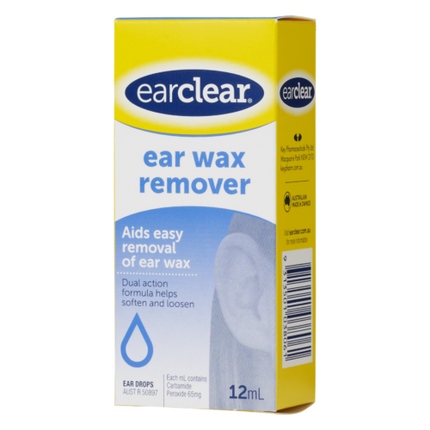 Ear Clear Ear Wax Remover 12Ml