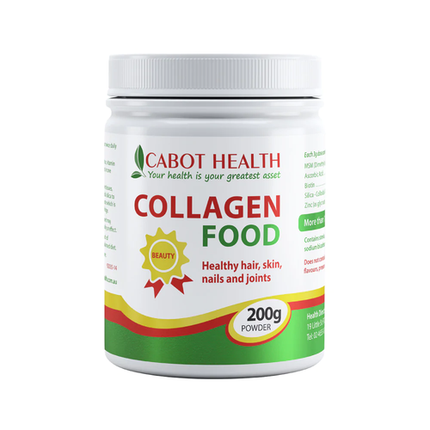 Cabot Health Collagen Food Powder for Skin Hair and Nails 200G