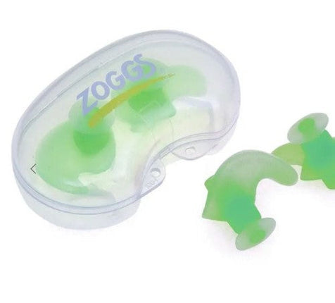 Zoggs Aqua Plugs Ear Plugs for Swimming Reusable Silicone Ear Plugs