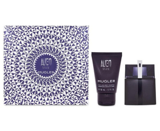 Thierry Mugler Alien Man Eau de Toilette 50ml 2pc set - Shampoo 50ml