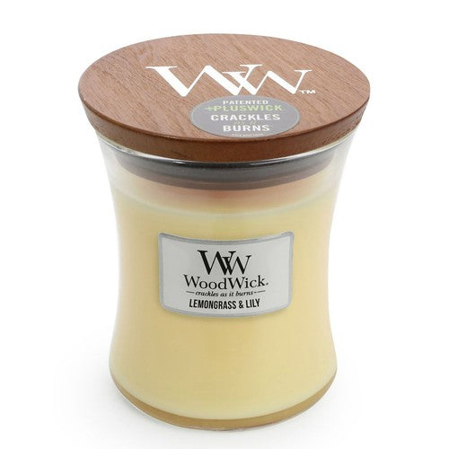 Splosh Wax with Wick Medium Scented Candle Lemongrass and Lime