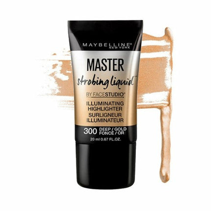 Maybelline Master Strobing Liquid Illuminating Highlighter 300 Deep Gold 25ML