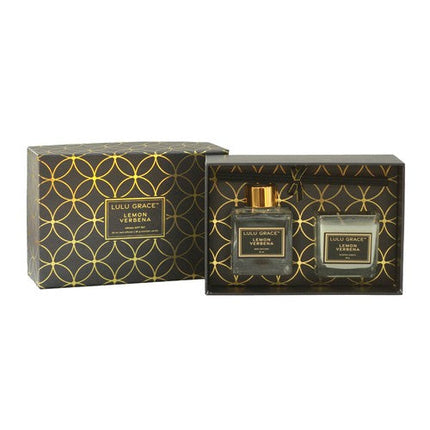 Lulu Grace Candle & Diffuser Gift Box Lemon Verbena