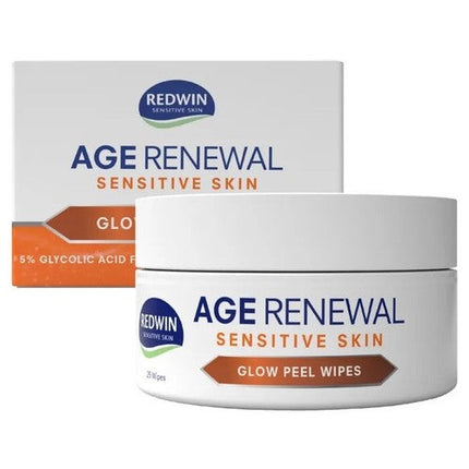 REDWIN Age Glow Peel Wipes 25 Pack