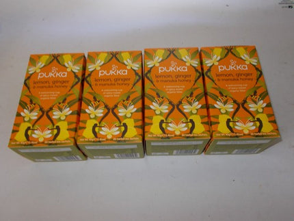 Pukka Lemon Ginger And Manuka Honey  80 bags
