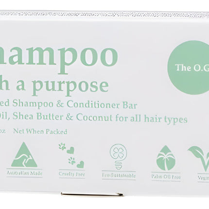 Shampoo With A Purpose Shampoo & Conditioner Bar The O.G. 135G