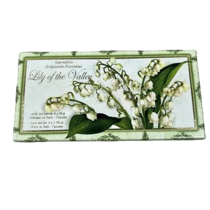 Saponificio Artigianale Fiorentino Vegetable Soap Lily of the Valley 3 x 100g