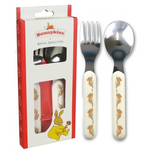 Bunnykins Spoon and Fork Playing Design