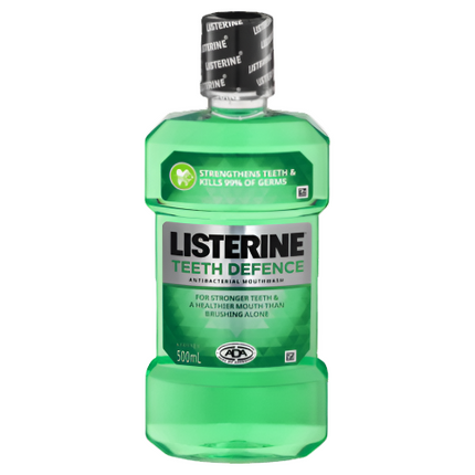Listerine Teeth Defence Mouthwash 500ML