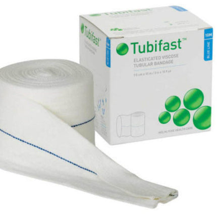 Tubifast 2 Way Stretch Tubular Bandage Blue Line for Large Limbs 10M