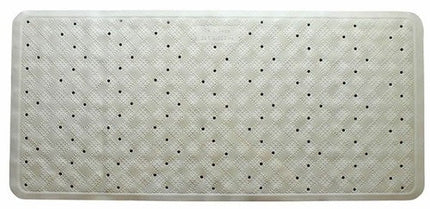Supertex Non Slip Rubber Bath Mat with Suction Cups for Shower and Tub Safety 70CM x 34CM