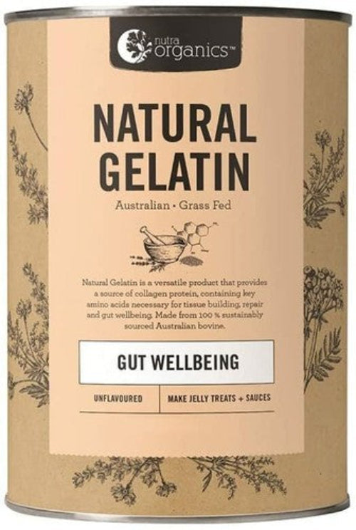 Nutra Organics Natural Gelatin 500G