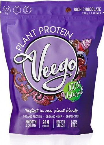Veego Plant Protein Powder Rich Chocolate 280g