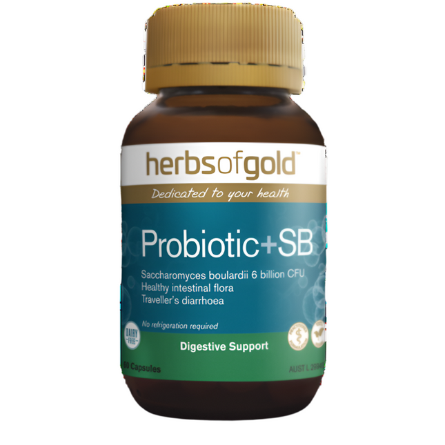 Herbs of Gold Probiotic plus SB 60 Capsules