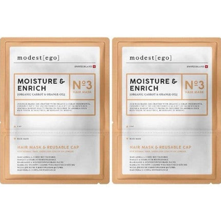 Modest Ego Moisturising Hair Mask With Organic Carrot And Orange Peel 20ML