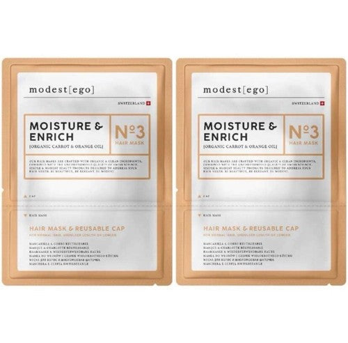 Modest Ego Moisturising Hair Mask With Organic Carrot And Orange Peel 20ML