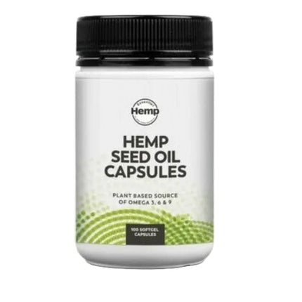Essential Hemp Seed Oil Capsules 100