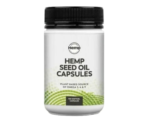 Essential Hemp Seed Oil Capsules 100