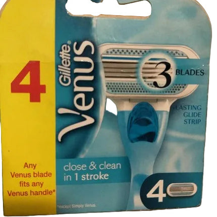 Gillette Venus Original Razor Blade Refills 4 Pack