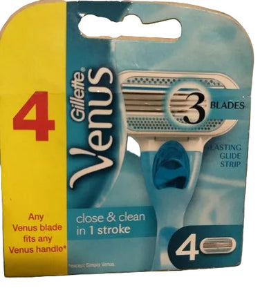 Gillette Venus Original Razor Blade Refills 4 Pack