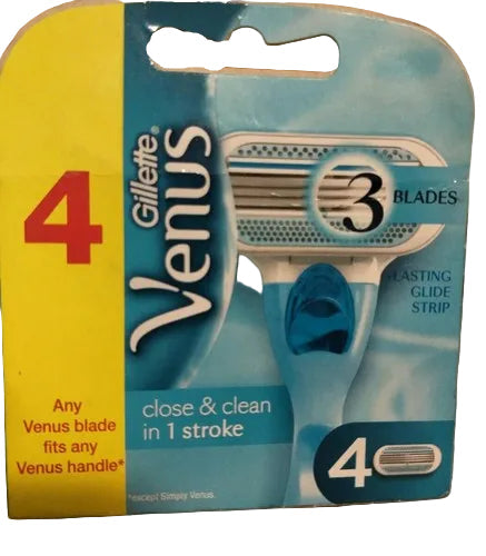 Gillette Venus Original Razor Blade Refills 4 Pack