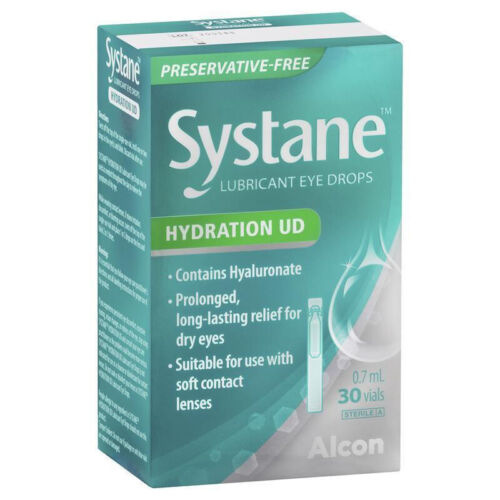 Systane Hydration Unit Dose Preservative Free Eye Drops 0.7mL X 30