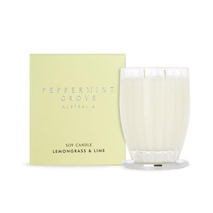 Peppermint Grove Lemongrass & Lime Candle 370g