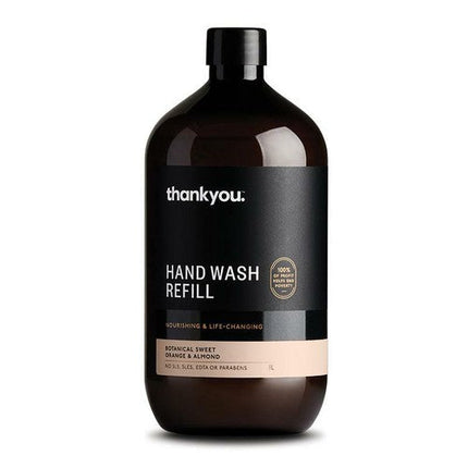 Thankyou Hand Wash Sweet Orange & Almond Refill 1L