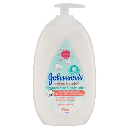 Jonhson's Baby Cotton Touch Face and Body Lotion 500ML