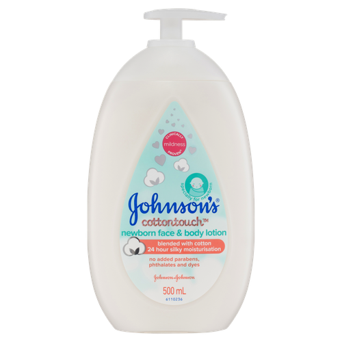 Jonhson's Baby Cotton Touch Face and Body Lotion 500ML