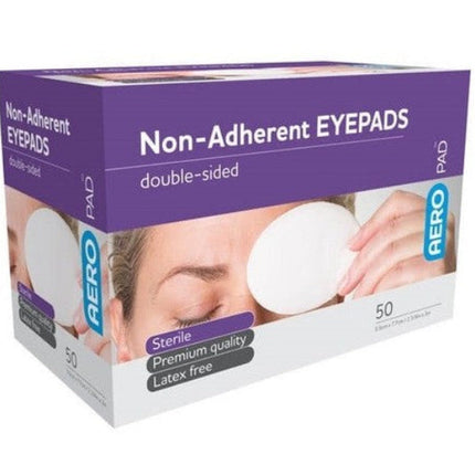 Aeropad Non Adherent Eye Pads 50 Pack