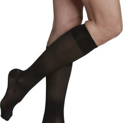 Sigvaris Sheer Fashion Cl.1 Calf Size A Black