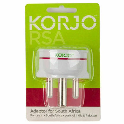 Korjo Travel Adaptor for South Africa Rsa