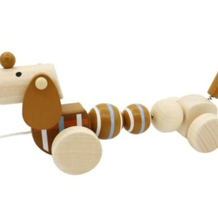 Kaper Kidz Calm and Breezy Pull Along Sausage Dog