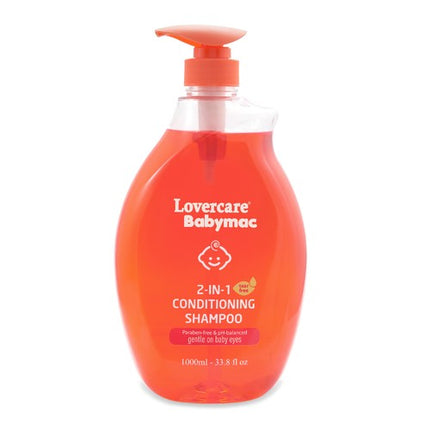 Lovercare Babymac 2 In 1 Conditioning Shampoo 1000ML