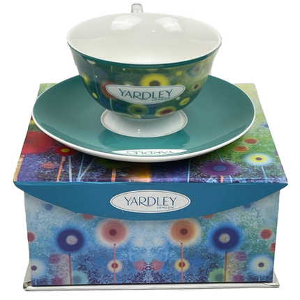 Yardley londond Ceramic Tea Cup & Saucer in a Gift Box