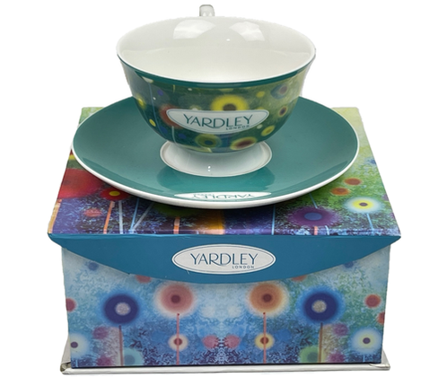Yardley londond Ceramic Tea Cup & Saucer in a Gift Box