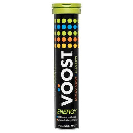 Voost Energy Effervescent Tablets Orange And Mango 20 Pack