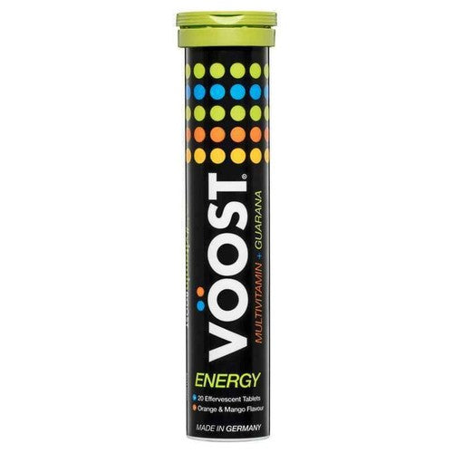 Voost Energy Effervescent Tablets Orange And Mango 20 Pack