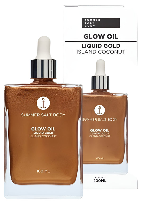 Summer Salt Body Glow Oil Liquid Gold Island Coconut 100ML