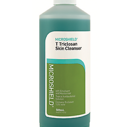 Microshield T Triclosan Skin Cleanser 500mL