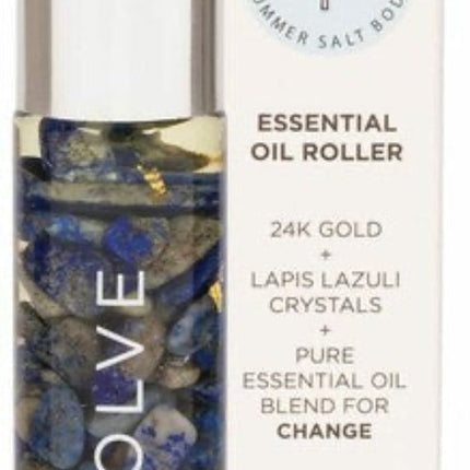 Summer Salt Body Essential Oil Roller Evolve Lapis Lazuli Crystals 10ML