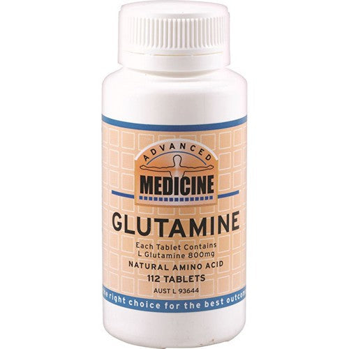 Advanced Medicine Glutamine 800mg 112 Tablets