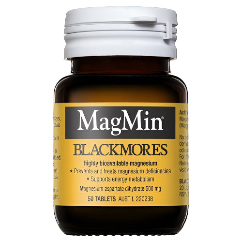 Blackmores MagMin PBS 500MG 50 Tablets