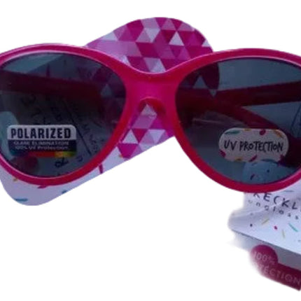 Freckles Kids Pink Polarised Sunglasses for Sun Protection