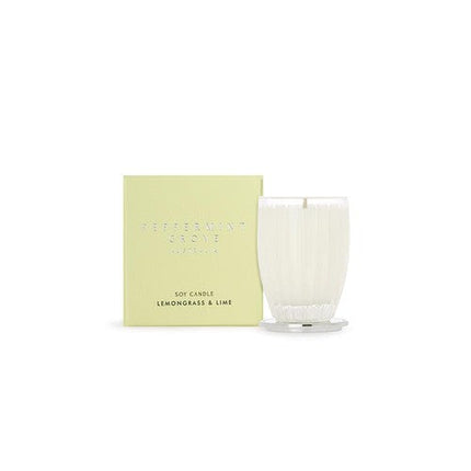Peppermint Grove Lemongrass and Lime Fragrant Soy Candle 60G