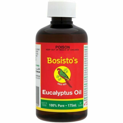 Bosistos Eucalyptus Oil 175ML - OhYouLuckyDuck.com.au