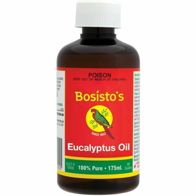 Bosistos Eucalyptus Oil 175ML - OhYouLuckyDuck.com.au